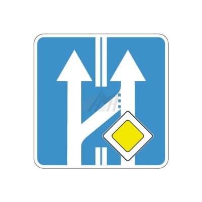 купить 5.15.7д, 5.15.8д, 5.15.9д Перестроение на параллельную проезжую часть в Санкт-Петербурге 